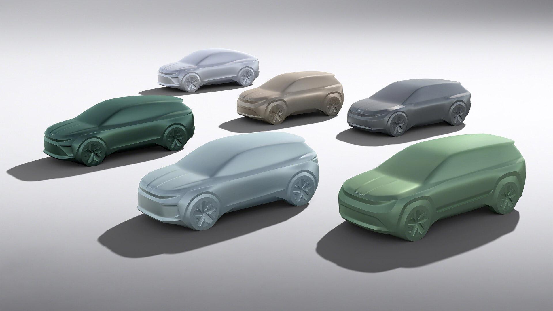 Škoda are în plan să lanseze șase noi modele electrice până în 2026